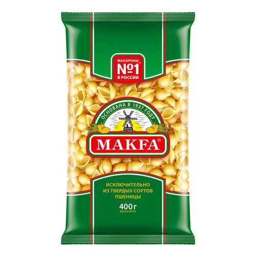 Макаронные изделия Makfa ракушки 400 г