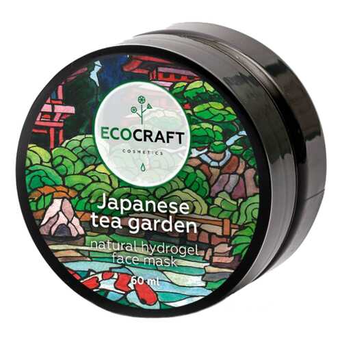 Маска для лица Ecocraft Natural Hydrogel Face Mask Japanese tea garden 60 мл