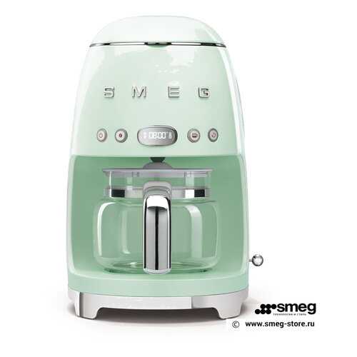 Кофеварка капельного типа Smeg DCF02PGEU Green