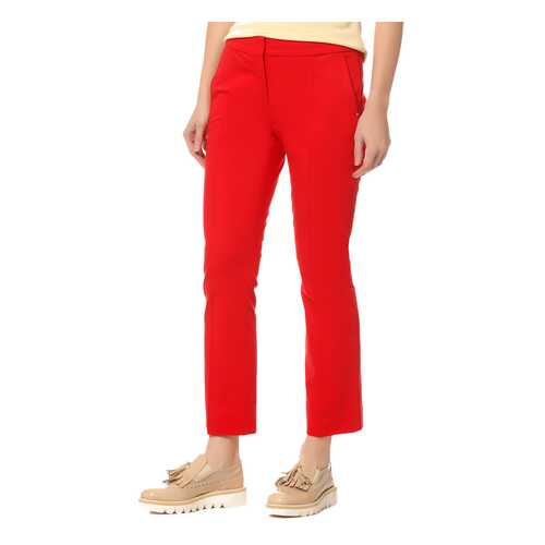 Брюки женские SPORTMAX 71310482/002 красные 40 IT