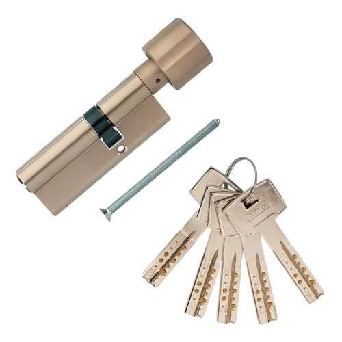 Европрофильный цилиндр ABUS M12R430 ключ/вертушка 55-30 (85 мм) NI (5 key)