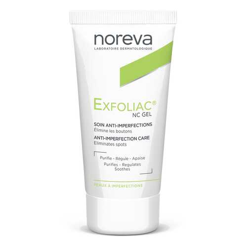 Гель для умывания Noreva Exfoliac NC Gel Local Care 30 мл