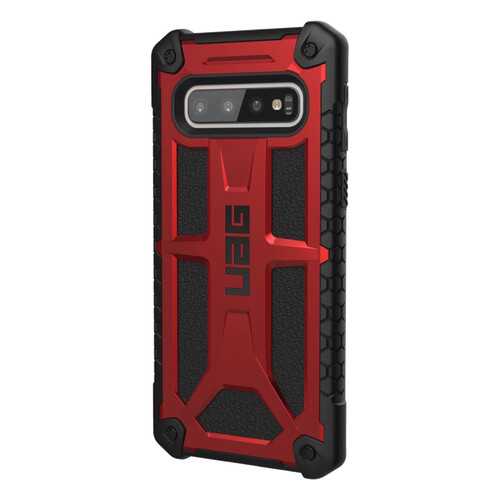Чехол UAG Monarch Series Case для Samsung Galaxy S10+ Crimson