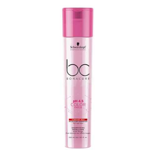 Шампунь Schwarzkopf BC Bonacure pH 4,5 Color Freeze с красным оттенком 250 мл