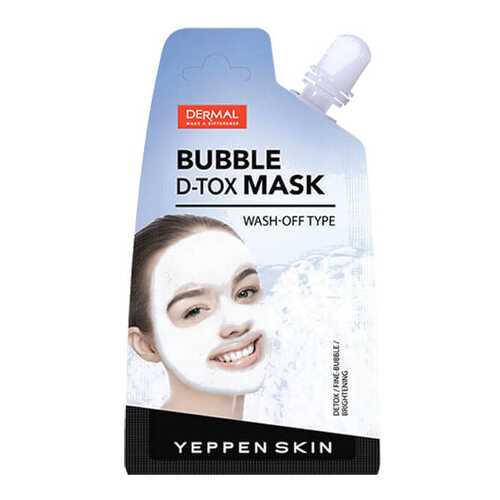 Маска для лица Yeppen Skin Bubble D-Tox Mask 25 мл