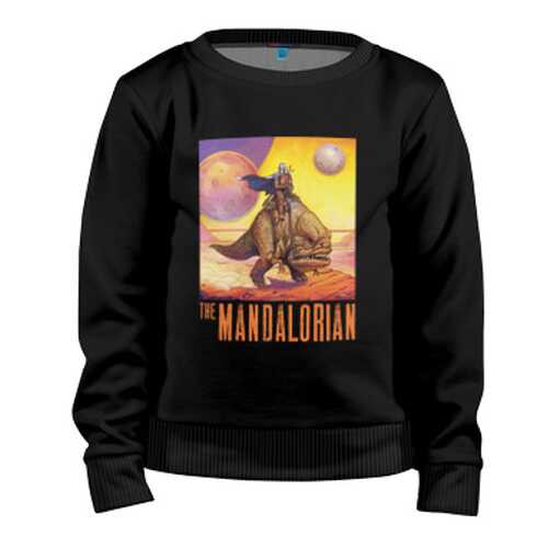 Детский свитшот ВсеМайки The Mandalorian хлопок, размер 128