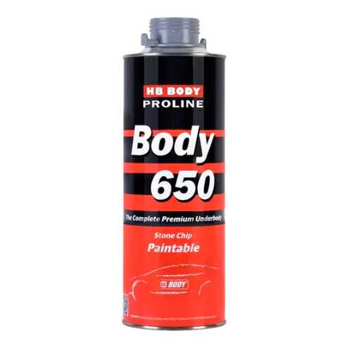 Антикор черн. BODY HB 650 PROLINE (1кг) под пистолет BODY 6509200001
