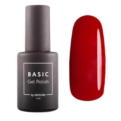 Гель-лак Masura BASIC Эпический Красный, 11 мл