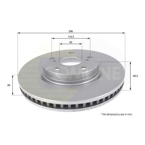 Тормозной диск COMLINE ADC01147V