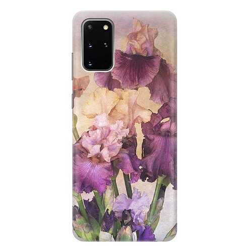 Чехол RE:PA для Samsung Galaxy S20+ с принтом Фиолетовые цветы