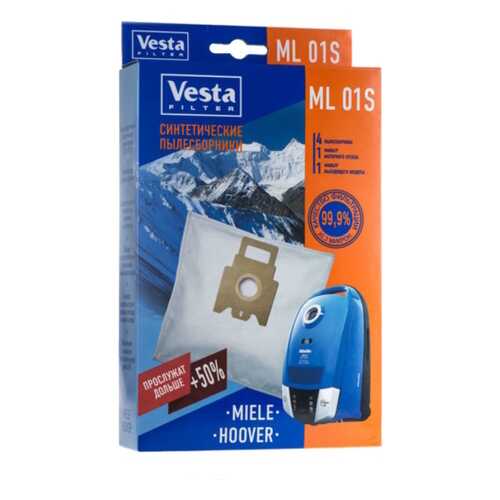 Пылесборник Vesta filter ML 01 S 4шт