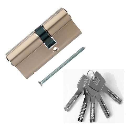 Европрофильный цилиндр ABUS X12R410 ключ/ключ 30-35 (65 мм) NI (5 key)