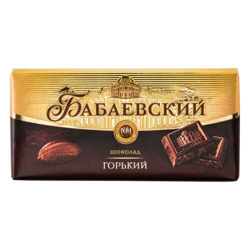 Шоколад Бабаевский горький 100 г