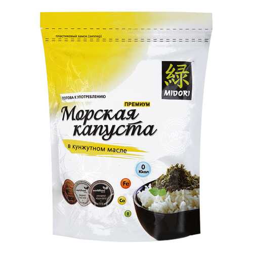 Морская капуста нори Midori в кунжутном масле 80 г