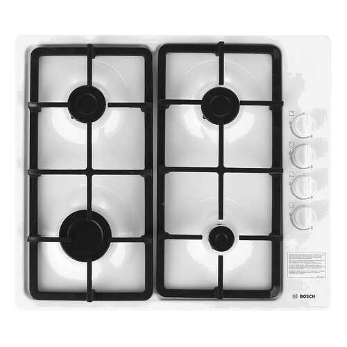 Встраиваемая варочная панель газовая Bosch PBP6C2B90 White