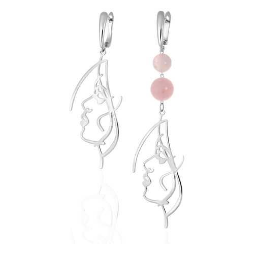 Серьги Lattrice, вставка кварц, артикул 54666041