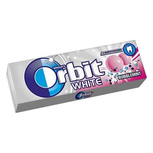 Жевательная резинка Orbit white bubblemint 13.6 г