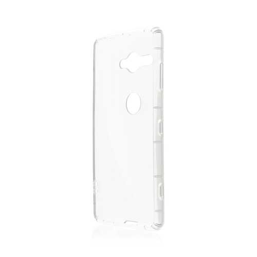 Чехол Brosco Hard для Sony Xperia XZ2 Compact, прозрачный