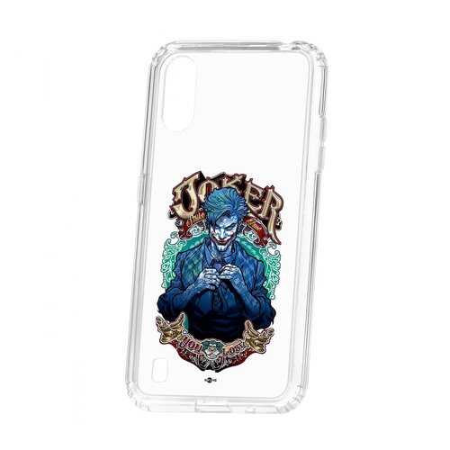 Чехол Kruche Samsung Galaxy A01/A015 Print Джокер