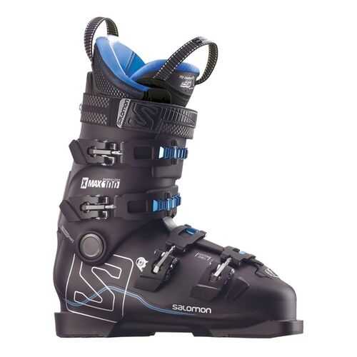 Горнолыжные ботинки Salomon X Max 100 2018, black/metablack/ind. black, 24.5