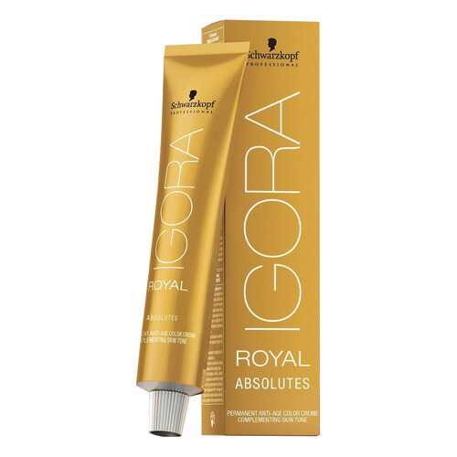 Краска Schwarzkopf IGORA ROYAL Absolute 4-70 Средний Коричневый Медный Натуральный 60 мл
