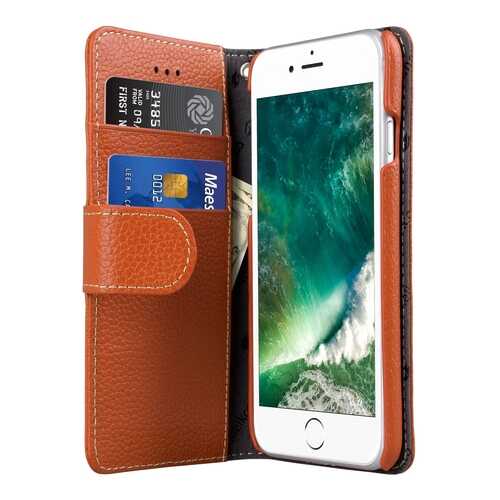 Чехол Melkco для Apple iPhone 7/8 - Wallet Book Type Orange