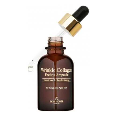 Сыворотка ампульная с коллагеном THE SKIN HOUSE Wrinkle Collagen Feeltox, 30 мл