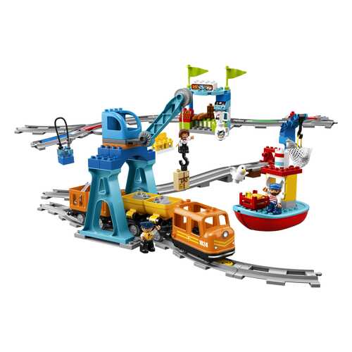 Конструктор LEGO Duplo Town Грузовой поезд 10875 LEGO