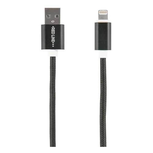 Кабель Red Line USB - 8-pin neylon, Black