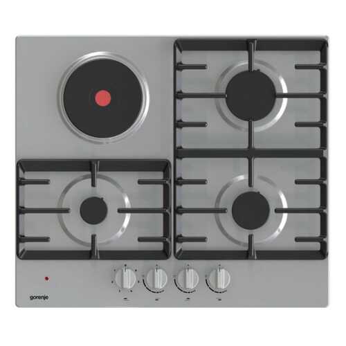 Встраиваемая комбинированная панель Gorenje GE681X Silver
