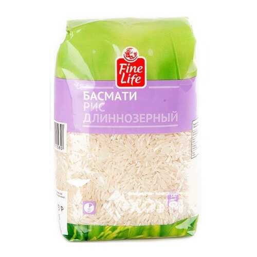 Рис басмати Fine Life длиннозерный шлифованный 500 г