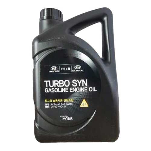 Моторное масло Hyundai Turbo SYN Gasoline Engine Oil 5W-30 4л