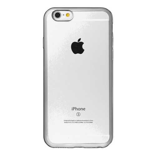 Чехол TPU для Apple iPhone 6/6S, NN, серебристый, Electroplating