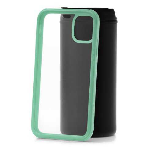 Чехол Apple iPhone 11 Kruche Flexible Side Frame Green