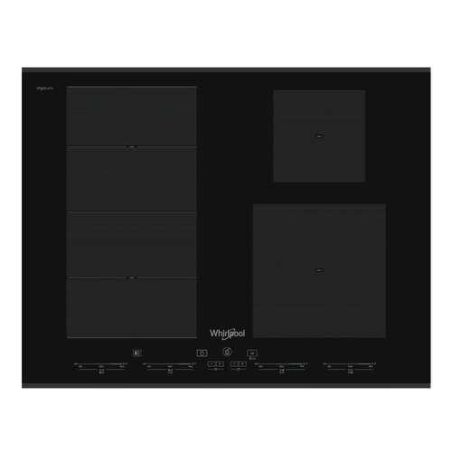 Встраиваемая варочная панель индукционная Whirlpool SMC 654 F/BT/IXL Black