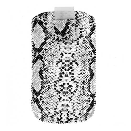 Чехол Krutoff (70mm x 115mm) White/Black
