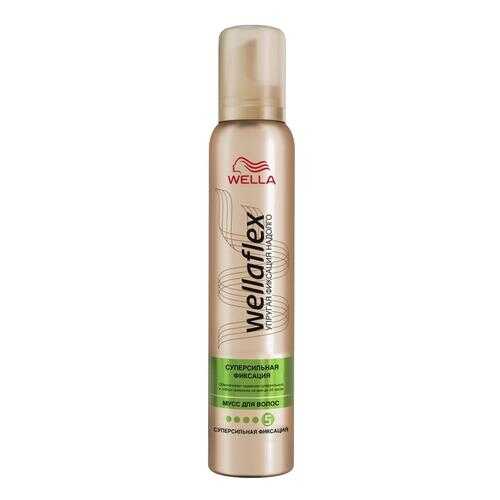 Мусс для волос Wella Wellaflex Суперсильная фиксация 200 мл