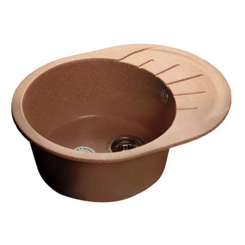 Мойка для кухни из мрамора GranFest Rondo GF-R580L терракот