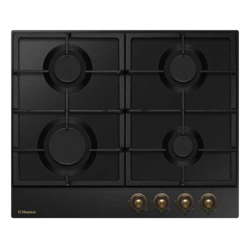 Встраиваемая варочная панель газовая Hansa BHGA630390 Black