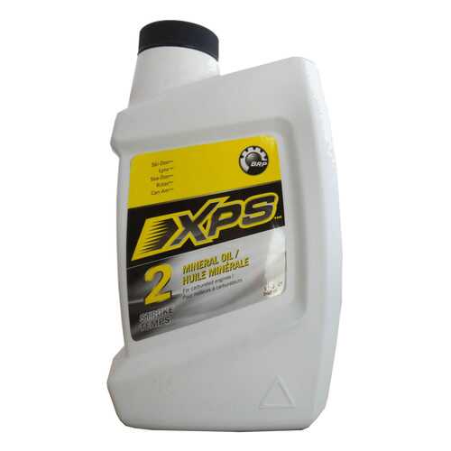 Моторное масло BRP XPS 2-Stroke Mineral Oil 5W-40 0,946л