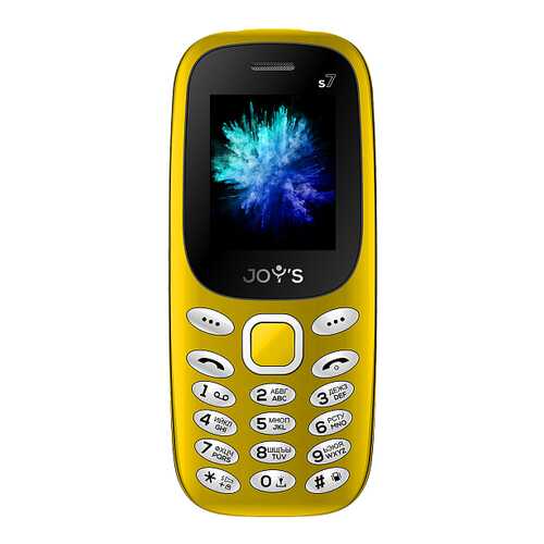 Мобильный телефон JOY'S S7 Yellow