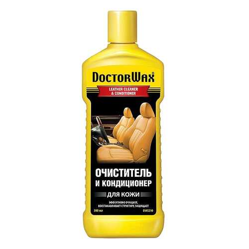 Очиститель для кожи Doctor Wax LEATHER CLEANER & CONDITIONER 300мл DW5210