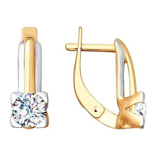 Серьги SOKOLOV из золота со Swarovski Zirconia 81020381