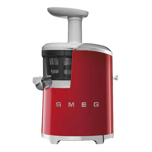 Соковыжималка шнековая Smeg SJF01RDEU red