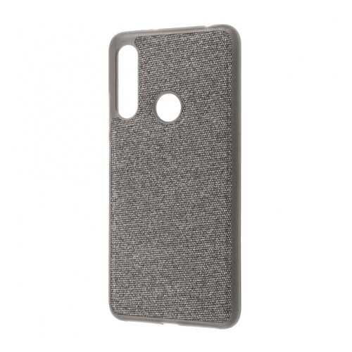 Чехол Fiber Logo для Huawei P30 lite / Honor 20 Lite / 20s Grey