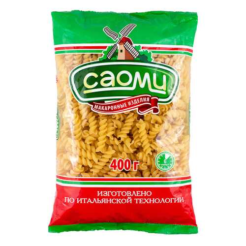 Макароны Саоми спирали фигурные 400 г