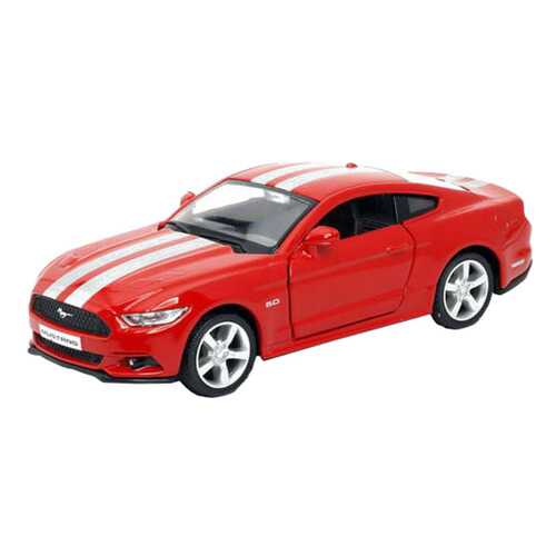 Машина металлическая RMZ 1:32 Ford 2015 Mustang with Strip инерционная красный 554029C-RD
