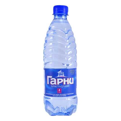 Вода питьевая Гарни кристаллайн 0.5 л 12 штук