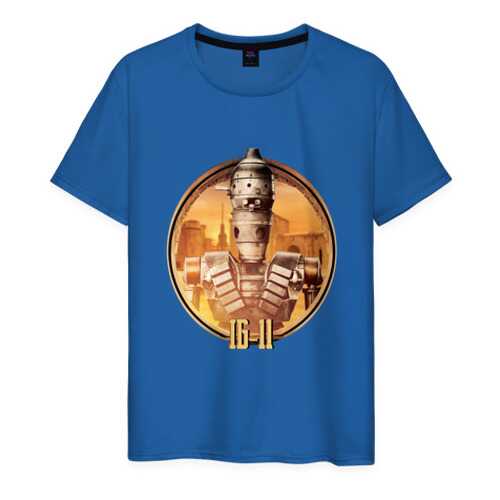 Футболка мужская ВсеМайки 2177795 синяя XL