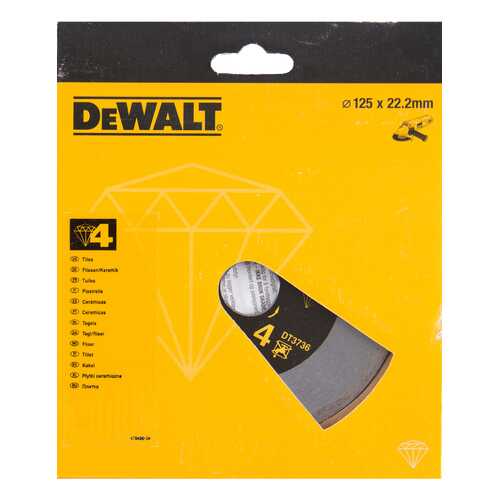 Диск алмазный отрезной по керамике DeWALT DT3736-XJ